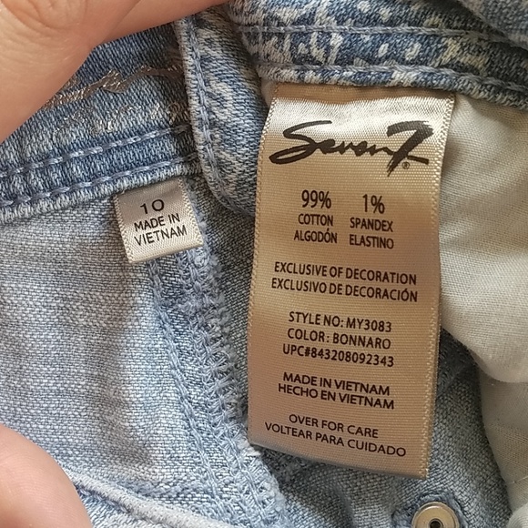 Seven7 Pattern Shorts - Picture 4 of 4